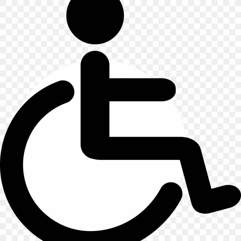 Wheelchair Disability Clip Art, PNG, 1500x1500px, Wheelchair, Accessibility, Area, Assistive Technology, Black And White Download Free