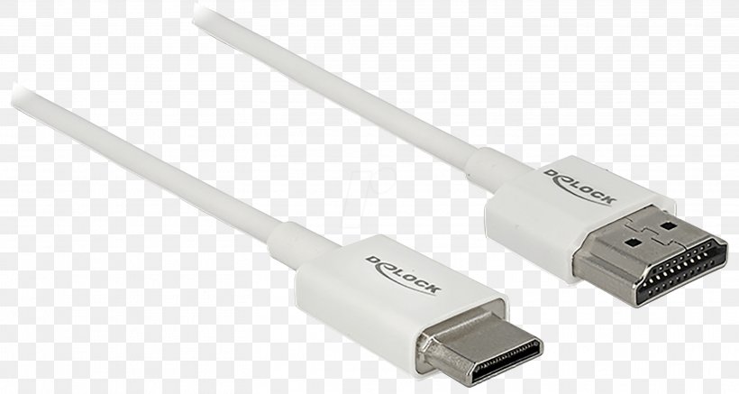 HDMI Electrical Cable Electrical Connector USB-C Ethernet, PNG, 2917x1558px, 4k Resolution, Hdmi, Adapter, Cable, Computer Monitors Download Free