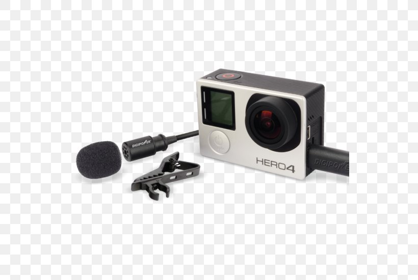 Lavalier Microphone GoPro HERO Camera, PNG, 550x550px, Microphone, Action Camera, Camera, Camera Accessory, Camera Lens Download Free