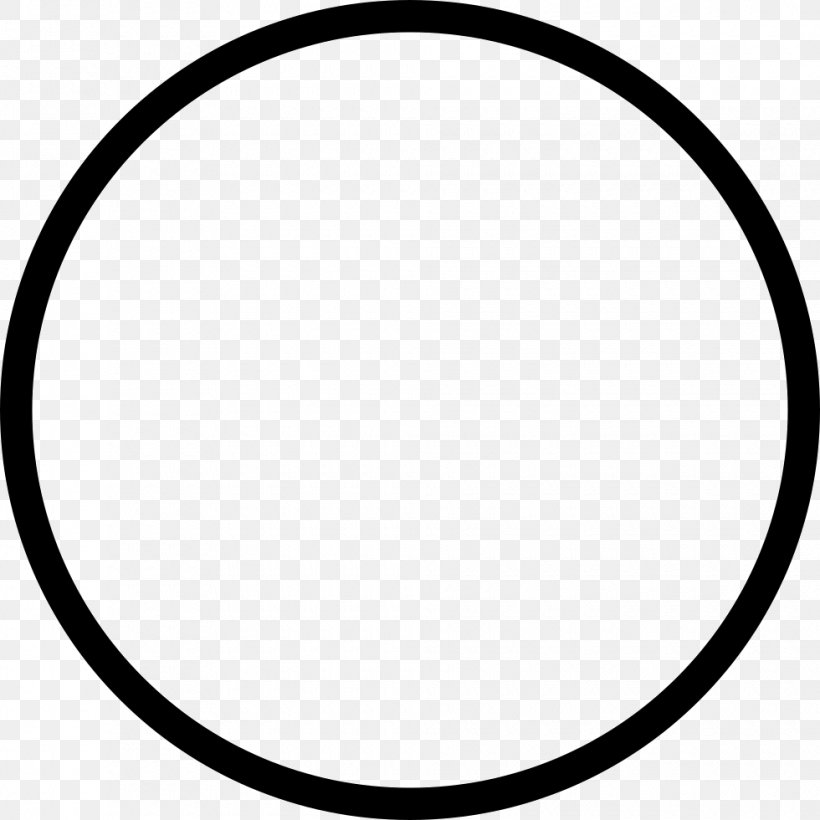 Circle Clip Art, PNG, 980x980px, Shape, Area, Black, Black And White, Document Download Free