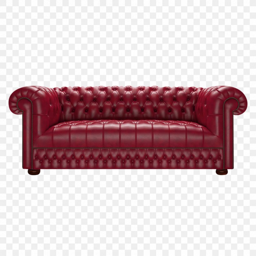 Couch Chair Furniture Chesterfield Leather, PNG, 900x900px, Couch, Chair, Chesterfield, Foot Rests, Furniture Download Free