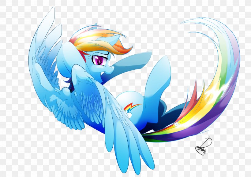 Rainbow Dash Pony Art Twilight Sparkle Applejack, PNG, 3507x2480px, Watercolor, Cartoon, Flower, Frame, Heart Download Free