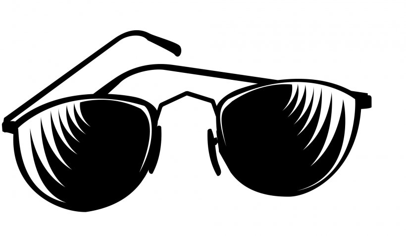 Sunglasses Clip Art, PNG, 2000x1162px, Sunglasses, Black, Black And White, Brand, Eye Download Free