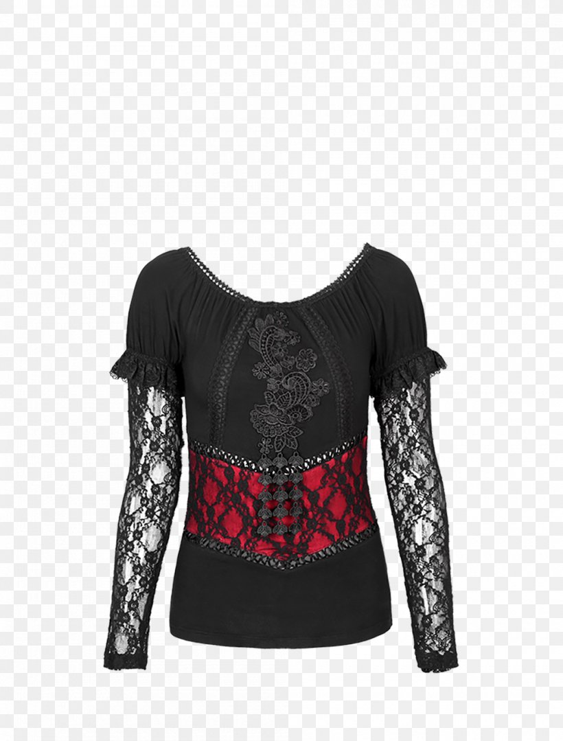 T-shirt Sleeve Clothing Lace, PNG, 1000x1317px, Tshirt, Black, Blouse, Clothing, Coat Download Free