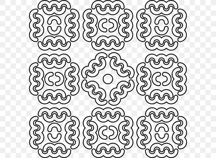 Line Art Drawing Ornament Pattern, PNG, 600x599px, Line Art, Area, Art, Auto Part, Black And White Download Free