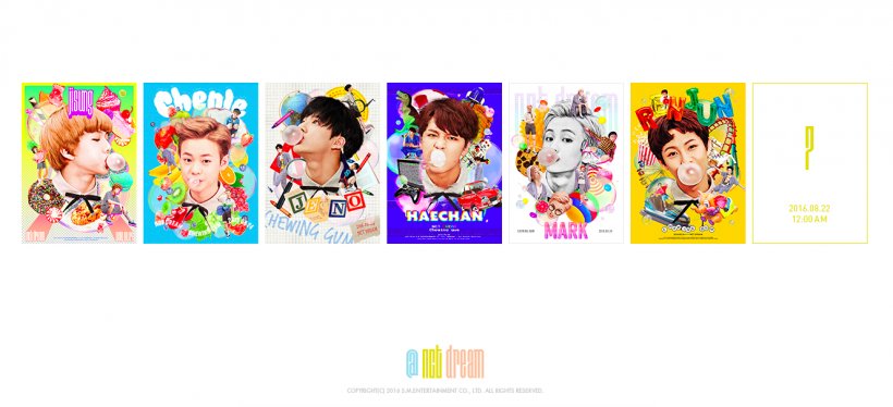 NCT Dream Chewing Gum S.M. Entertainment SM Rookies, PNG, 1327x606px, Nct Dream, Brand, Chenle, Chewing Gum, Jaemin Download Free