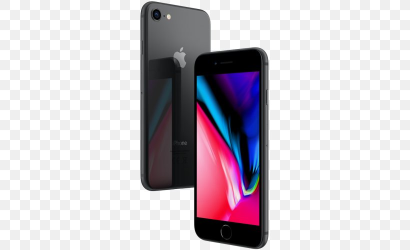 Apple IPhone 8 Plus 64 Gb Space Grey, PNG, 500x500px, 64 Gb, Apple Iphone 8 Plus, Apple, Apple Iphone 8, Communication Device Download Free