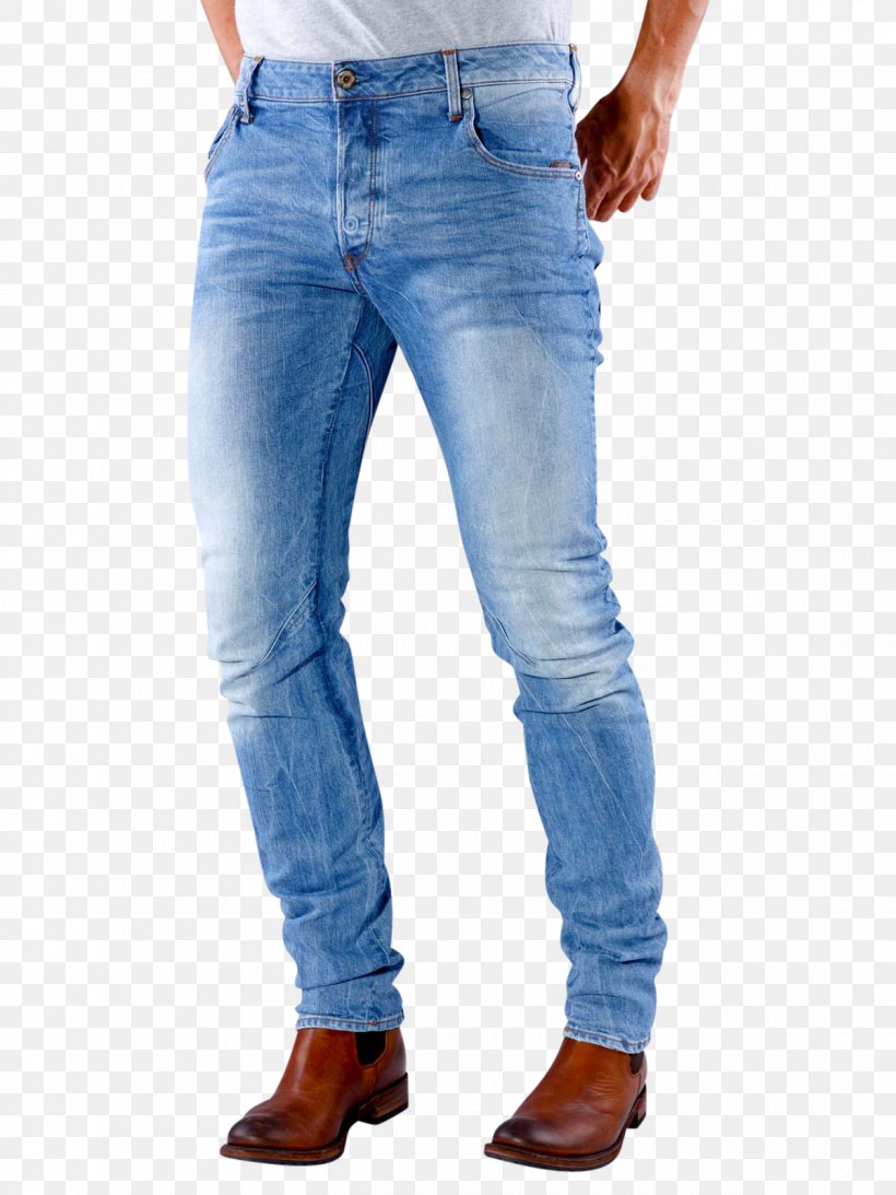 Jeans Denim G-Star RAW Slim-fit Pants, PNG, 1200x1600px, Jeans, Blue, Denim, Dostawa, Electric Blue Download Free