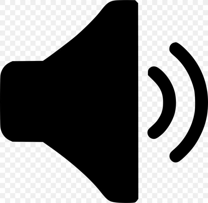 Loudspeaker Sound Button, PNG, 980x956px, Loudspeaker, Black, Black And White, Button, Finger Download Free