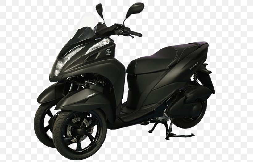 Scooter Car Yamaha Motor Company Three-wheeler Motorcycle, PNG, 700x525px, Scooter, Automotive Lighting, Automotive Tire, Automotive Wheel System, Car Download Free