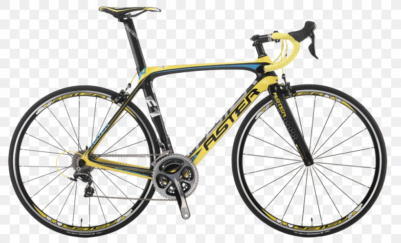 Road Bicycle Dura Ace Racing Bicycle Cycling, PNG, 1000x608px, Bicycle, Bicycle Accessory, Bicycle Drivetrain Part, Bicycle Fork, Bicycle Frame Download Free