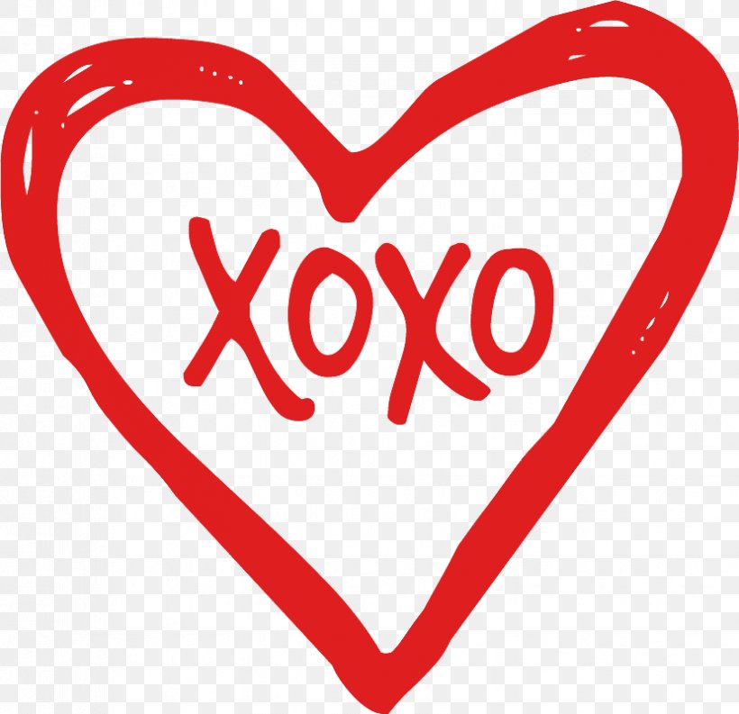 XOXO Heart., PNG, 829x802px, Watercolor, Cartoon, Flower, Frame, Heart Download Free