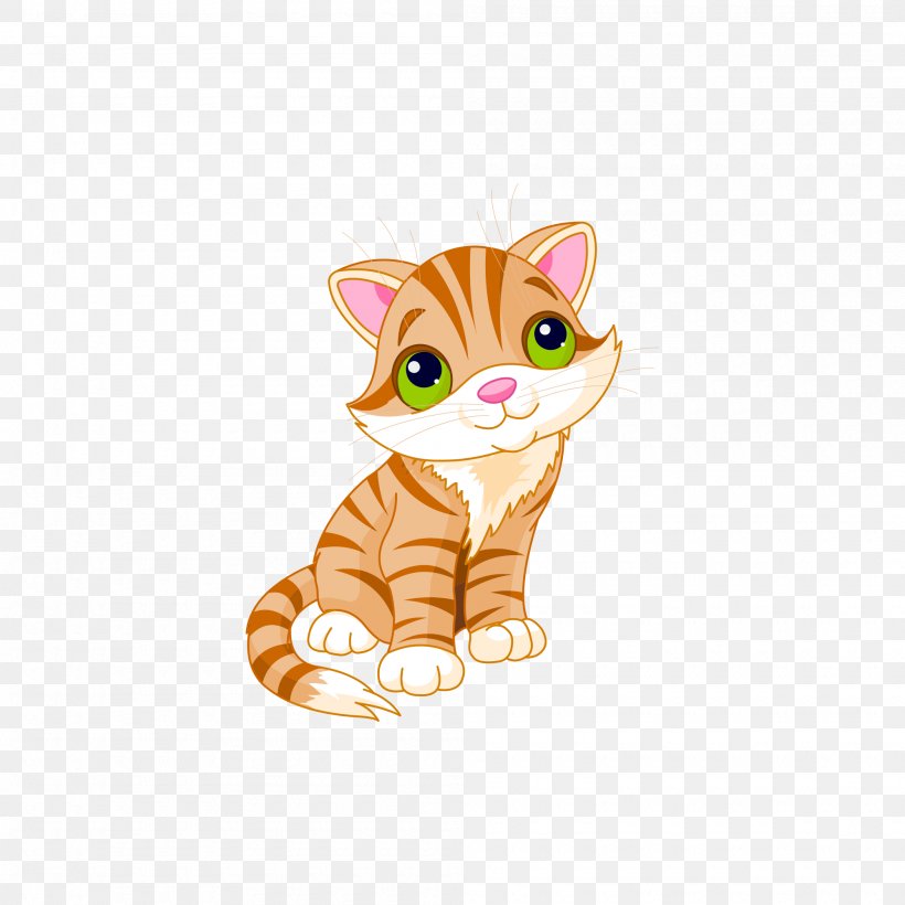 Cat Kitten Cuteness Clip Art, PNG, 2000x2000px, Cat, Big Cats, Black Cat, Carnivoran, Cat Like Mammal Download Free