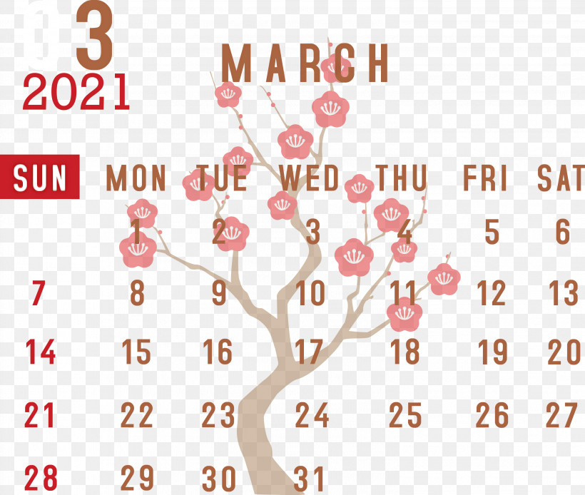 March 2021 Printable Calendar March 2021 Calendar 2021 Calendar, PNG, 2999x2541px, 2021 Calendar, March 2021 Printable Calendar, Calendar System, February, Logo Download Free