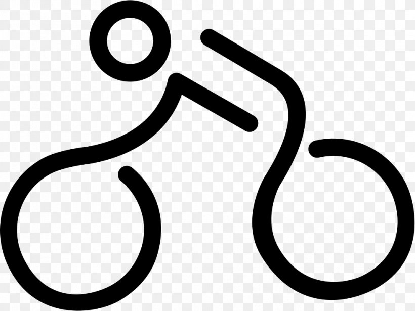 Bicycle Cycling Sports Symbol BMX Bike, PNG, 981x736px, Bicycle, Area, Bicycle Racing, Bicycle Wheels, Black And White Download Free