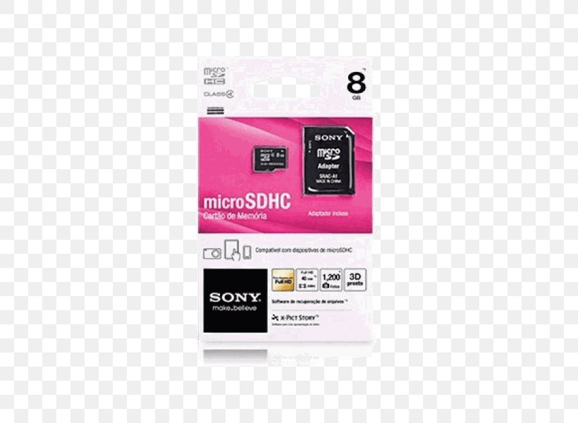 MicroSD Flash Memory Cards Secure Digital SanDisk Sony, PNG, 600x600px, Microsd, Adapter, Camera, Computer Data Storage, Electronic Device Download Free