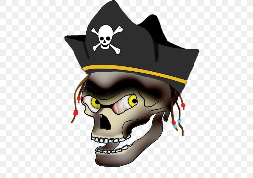 Skull & Bones Piracy Clip Art, PNG, 523x576px, Skull Bones, Bone, Drawing, Fictional Character, Hat Download Free