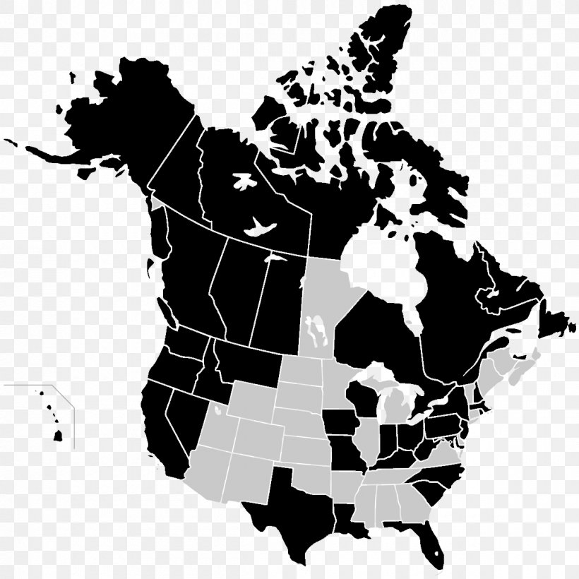 United States Of America Clip Art Canada Map Eagle Operating Corp., PNG, 1200x1200px, United States Of America, Americas, Art, Black, Black And White Download Free
