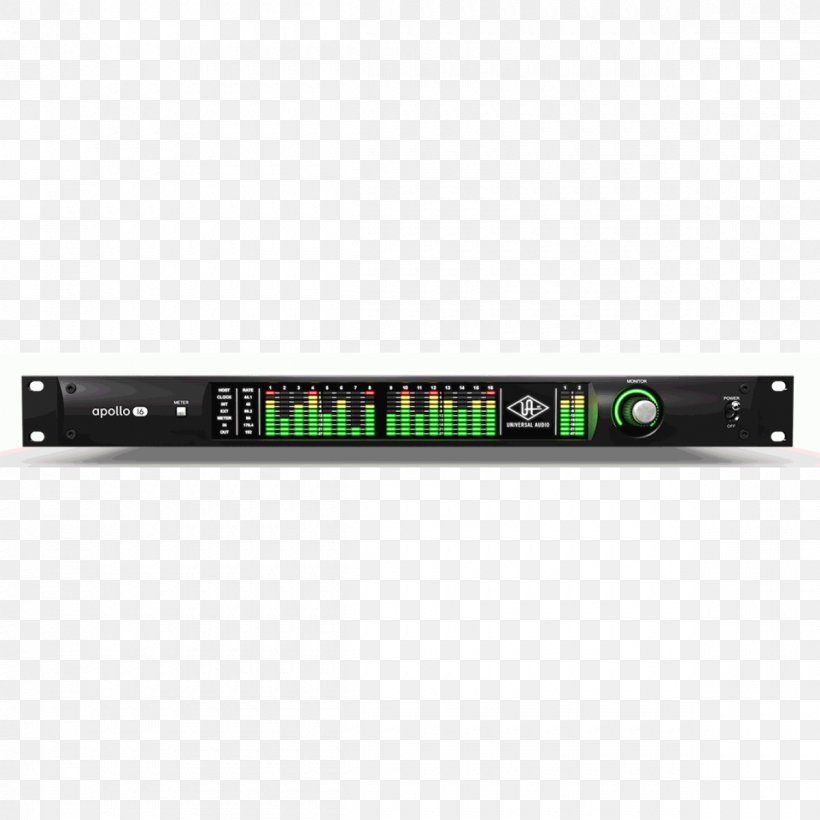 Universal Audio Apollo 16 Universal Audio Apollo FireWire Preamplifier, PNG, 1200x1200px, Universal Audio Apollo 16, Audio, Audio Equipment, Audio Receiver, Electronic Device Download Free