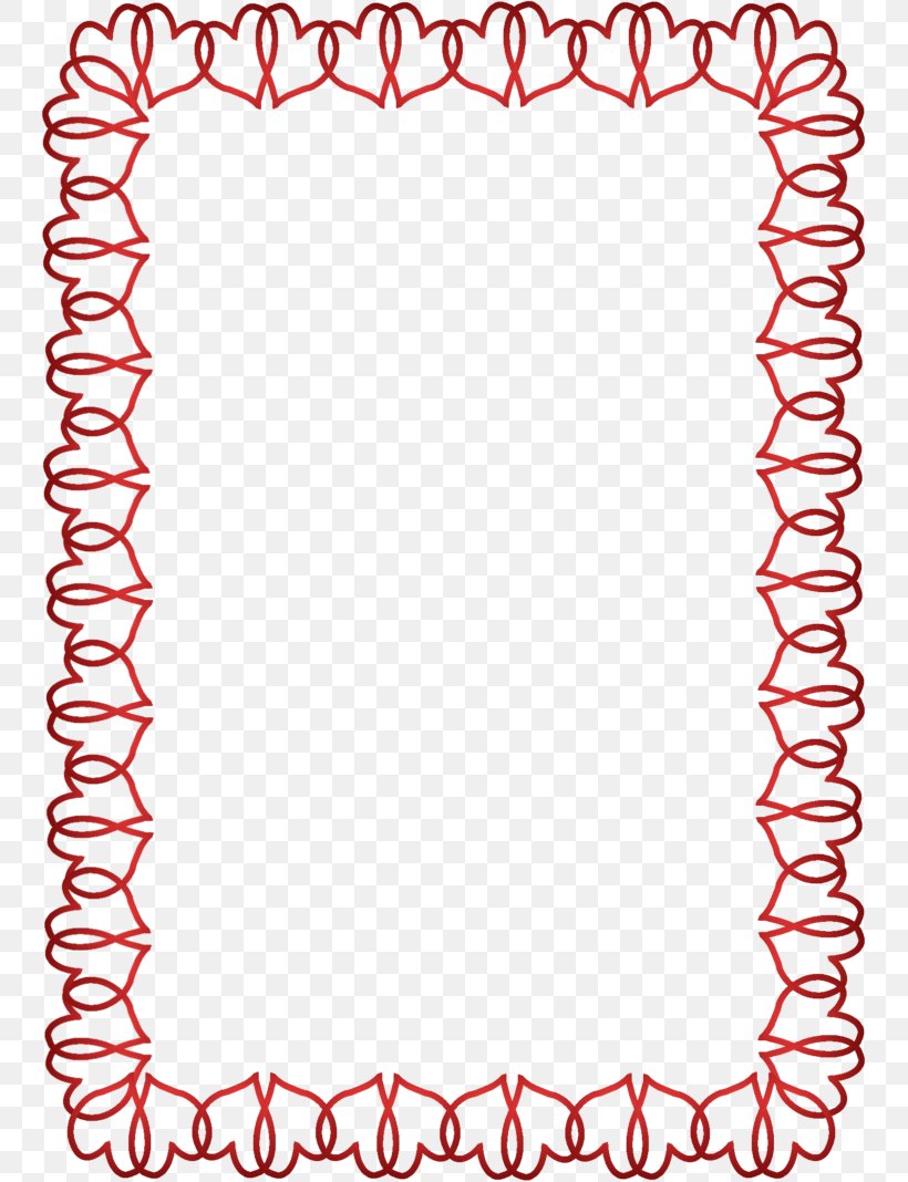 Valentines Day Right Border Of Heart Clip Art Png 748x1068px