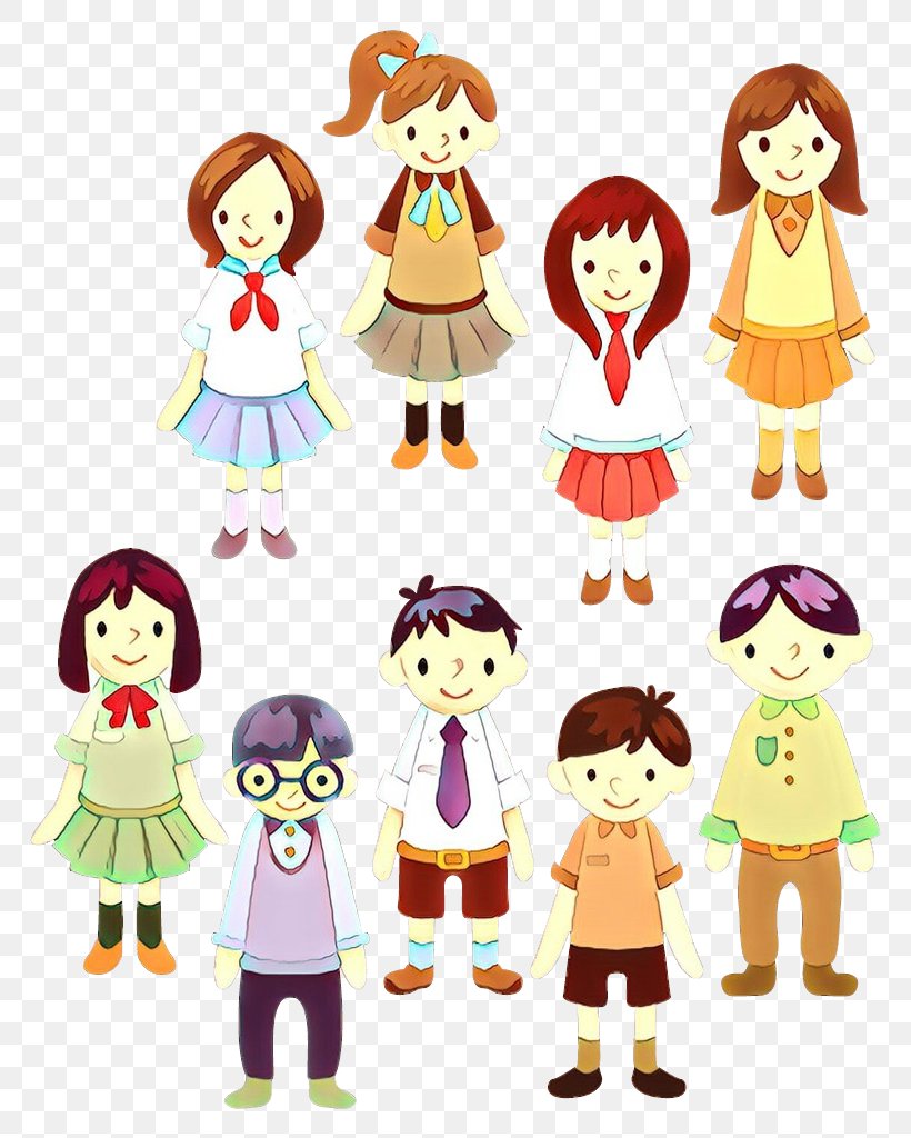 Cartoon People Clip Art Social Group Friendship, PNG, 800x1024px, Cartoon, Child, Friendship, Fun, Interaction Download Free