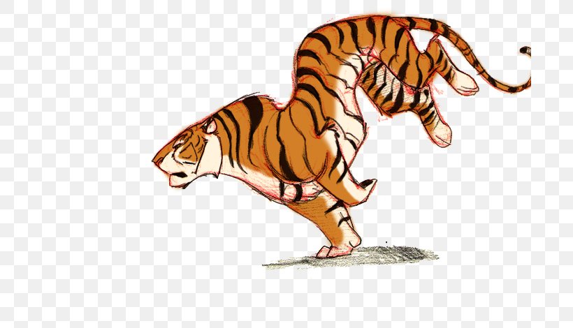 Tiger Shark Siberian Tiger Tiger Run Clip Art, PNG, 700x470px, Tiger Shark, Animal Figure, Animation, Art, Big Cats Download Free