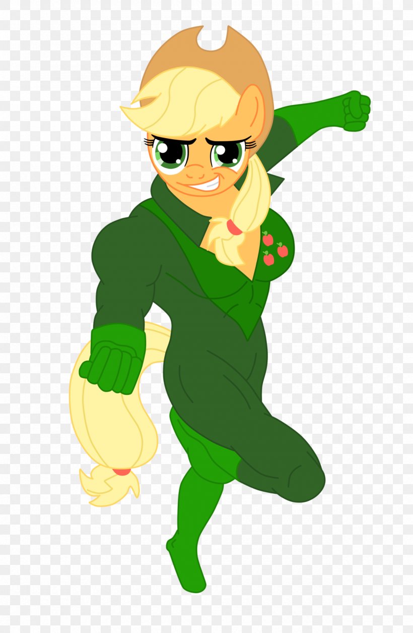 Applejack Rainbow Dash Green Lantern Rarity, PNG, 1280x1960px, Applejack, Art, Cartoon, Diana Prince, Fictional Character Download Free