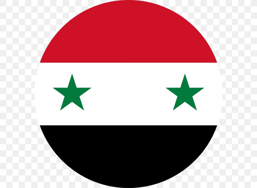Flag Of Syria United Arab Republic National Flag, PNG, 600x600px, Syria, Area, Flag, Flag Of Iraq, Flag Of Syria Download Free