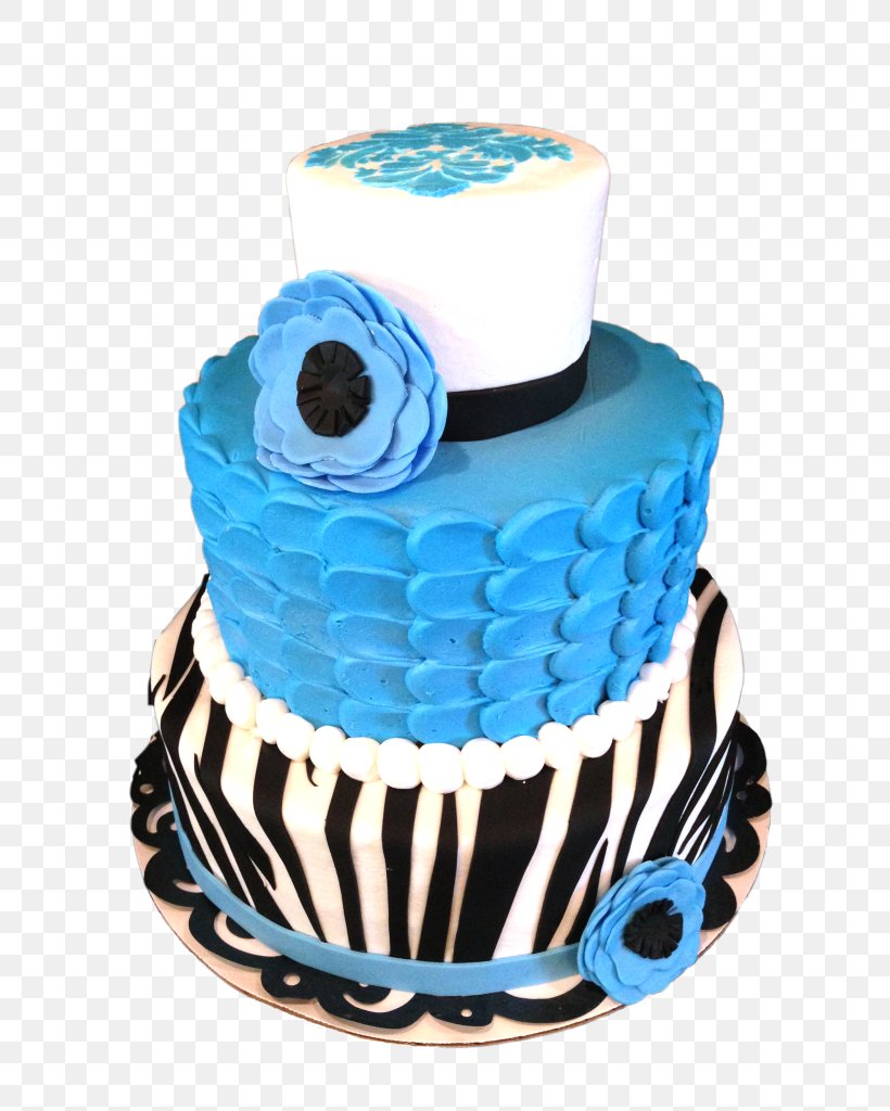 Buttercream Birthday Cake Sugar Cake Frosting & Icing Cake Decorating, PNG, 768x1024px, Buttercream, Bakery, Birthday, Birthday Cake, Blue Download Free