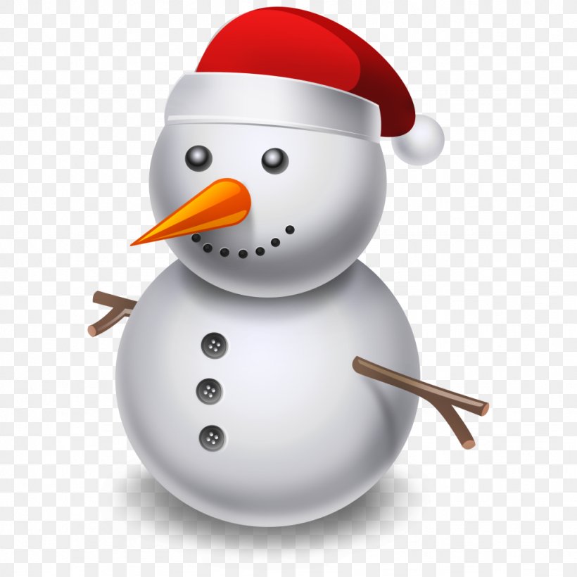 Snowman Clip Art, PNG, 1024x1024px, Snowman, Beak, Christmas Ornament, Image File Formats Download Free