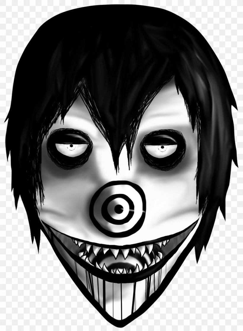 T-shirt Laughing Jack Creepypasta Sticker, PNG, 894x1220px, Tshirt, Bag, Black And White, Black Hair, Cafepress Download Free