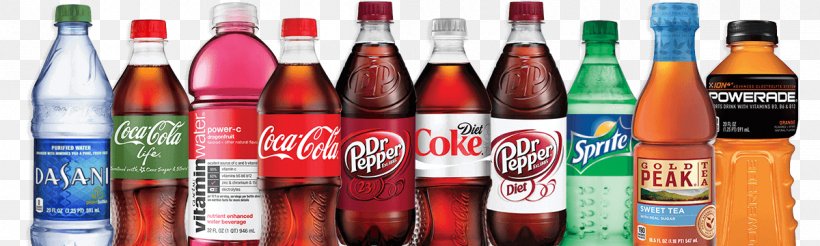 Coca-Cola Fizzy Drinks Pepsi Dr Pepper, PNG, 1200x360px, Cocacola, Alcohol, Bottle, Bottling Company, Carbonated Soft Drinks Download Free