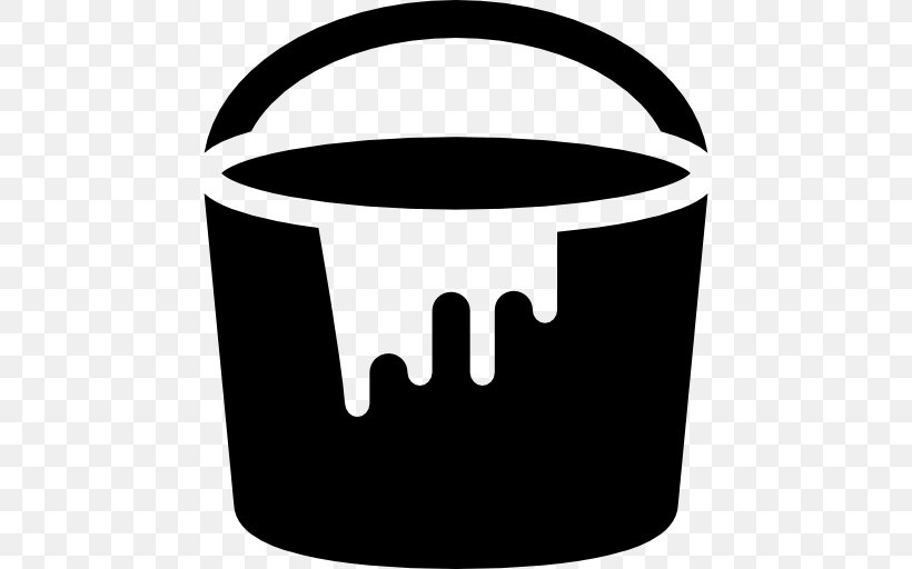 Home Repair Paint, PNG, 512x512px, Home Repair, Black, Black And White, Bucket, Home Download Free