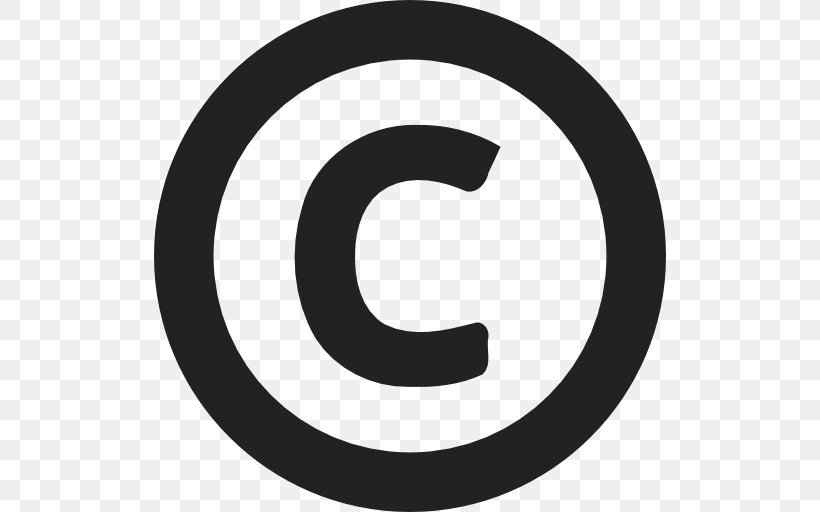 Copyright Symbol All Rights Reserved Registered Trademark Symbol Creative Commons, PNG, 512x512px, Copyright Symbol, All Rights Reserved, Attribution, Black And White, Brand Download Free