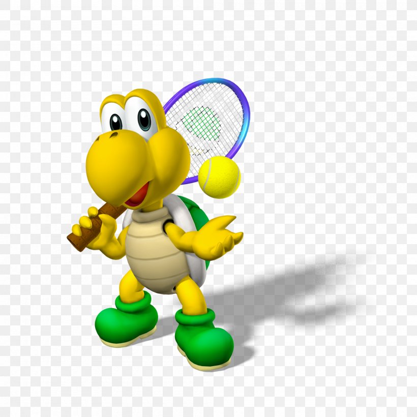 Mario Power Tennis Bowser Mario Tennis Open, PNG, 2000x2000px, Mario Power Tennis, Bowser, Figurine, Game, Koopa Troopa Download Free