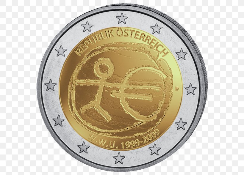 Austrian Euro Coins 2 Euro Coin 2 Euro Commemorative Coins, PNG, 600x589px, 1 Cent Euro Coin, 2 Euro Coin, 2 Euro Commemorative Coins, Austria, Austrian Euro Coins Download Free