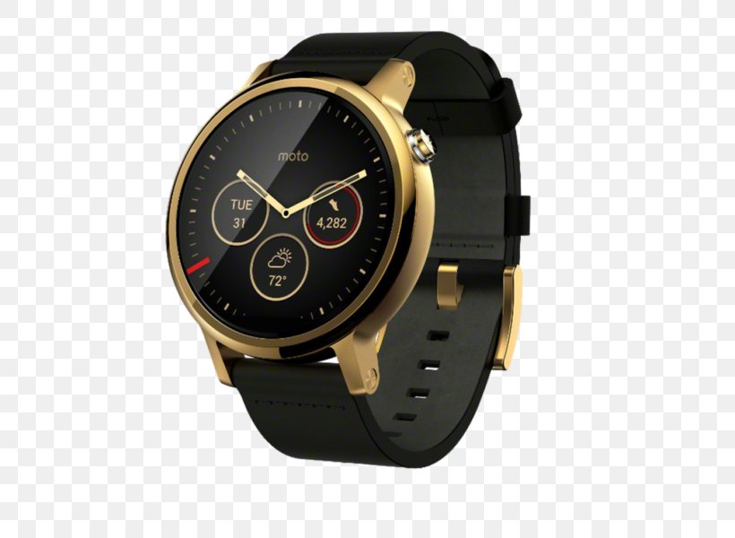 Moto 360 (2nd Generation) LG G Watch Mobile Phones Smartwatch, PNG, 600x600px, Moto 360 2nd Generation, Android, Brand, Gold, Hardware Download Free