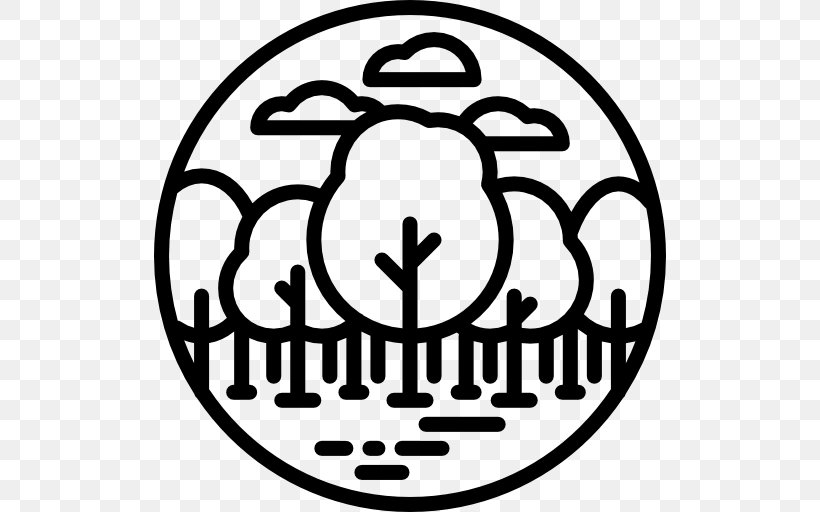Nature Circle, PNG, 512x512px, Landscape, Area, Black And White, Brand, Logo Download Free