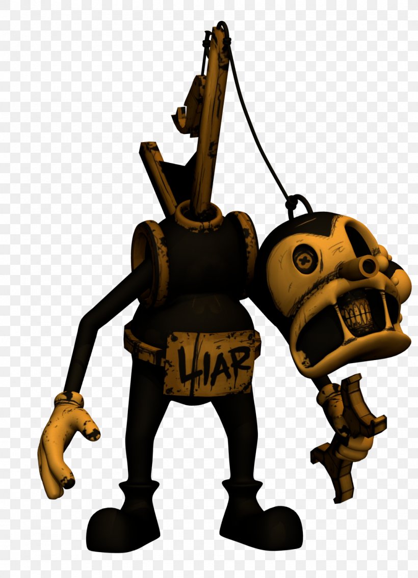 Bendy And The Ink Machine Video Games Character Wiki TheMeatly Games, PNG, 1078x1493px, Bendy And The Ink Machine, Action Figure, Animal Figure, Animation, Cartoon Download Free