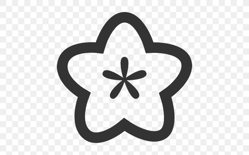 Icon Design, PNG, 512x512px, Icon Design, Black And White, Flower, Heart, Petal Download Free