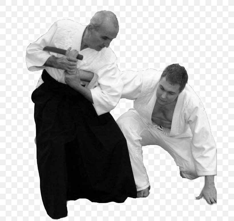 Aikido Dobok Human Behavior Baguazhang White, PNG, 700x776px, Aikido, Arm, Baguazhang, Behavior, Black And White Download Free