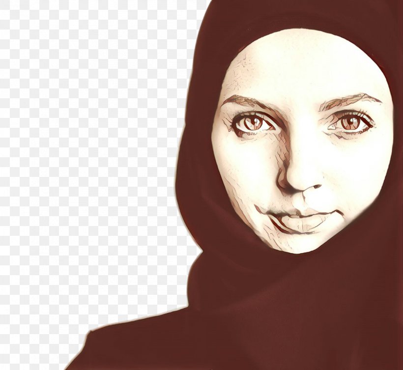 Hijab Woman Girl Portrait Photography, PNG, 1633x1500px, Hijab, Art, Beauty, Black And White, Brown Download Free