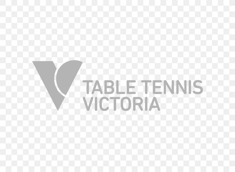 Logo Brand Product Design Font, PNG, 600x600px, Logo, Area, Black And White, Brand, Table Tennis Victoria Download Free