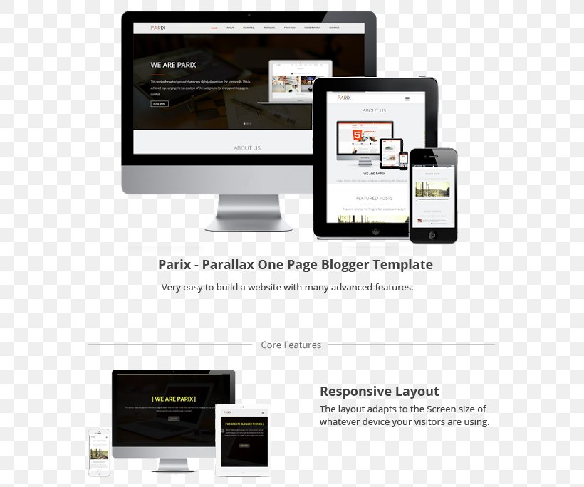 Responsive Web Design Blogger Template WordPress, PNG, 615x684px, Responsive Web Design, Blog, Blogger, Brand, Computer Software Download Free