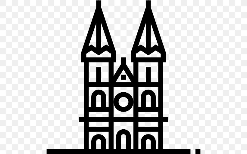 St. Jozef Kerk Landmark Monument Church Merlion, PNG, 512x512px, Landmark, Black And White, Brand, Church, Conflagration Download Free