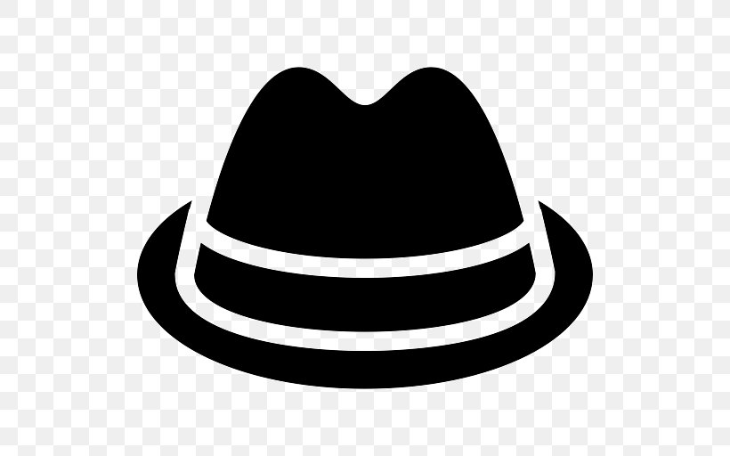 Fedora Fashion Hat Clip Art, PNG, 512x512px, Fedora, Black And White, Clothing, Clothing Accessories, Fashion Download Free