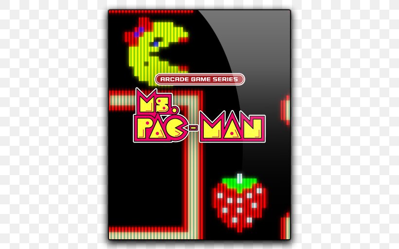 ARCADE GAME SERIES: Ms. PAC-MAN Pac-Man Championship Edition 2 Dig Dug, PNG, 512x512px, Ms Pacman, Amusement Arcade, Arcade Game, Arcade Game Series, Bandai Namco Entertainment Download Free