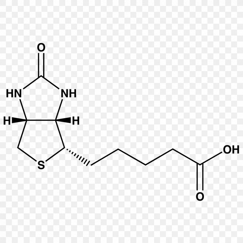 Biotin Vitamin Carboxylation Nitrogen-15 Carbon-13, PNG, 1200x1200px, Biotin, Area, Auto Part, Biology, Black And White Download Free
