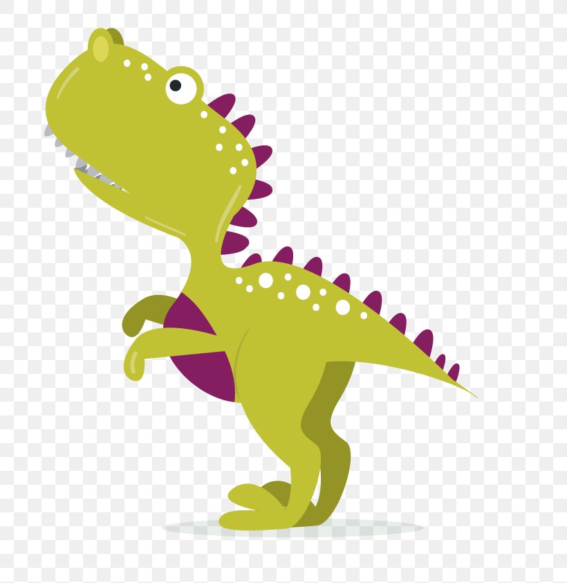 Dinosaur Euclidean Vector Reptile Illustration, PNG, 800x842px, Dinosaur, Cartoon, Color, Fictional Character, Organism Download Free