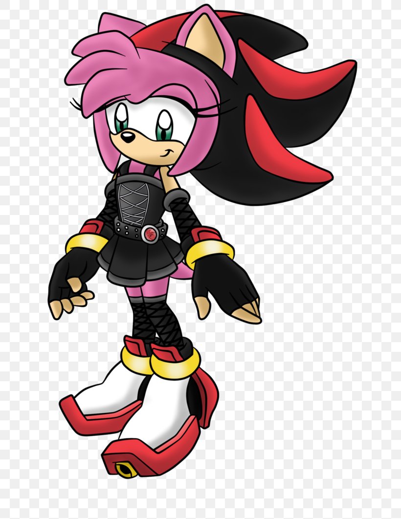 Amy Rose Shadow The Hedgehog Sonic Chaos Doctor Eggman Knuckles The Echidna, PNG, 753x1062px, Watercolor, Cartoon, Flower, Frame, Heart Download Free